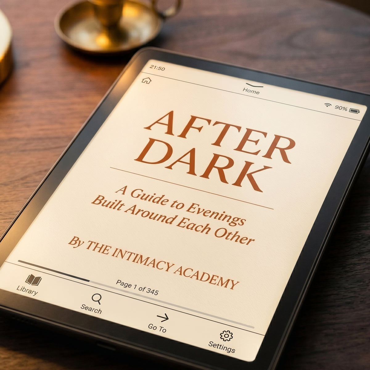 After Dark- A Guide to Evenings Built Around Each Other